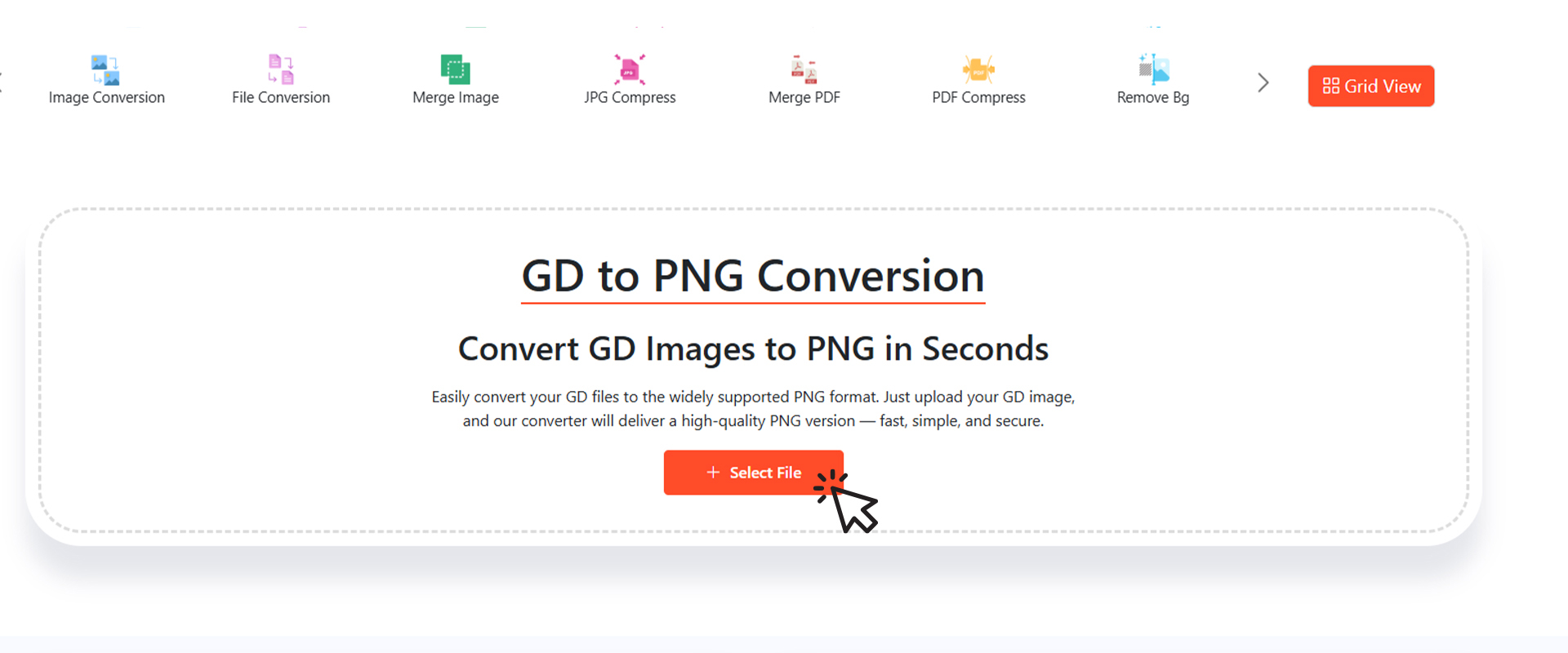 Select Your GD File