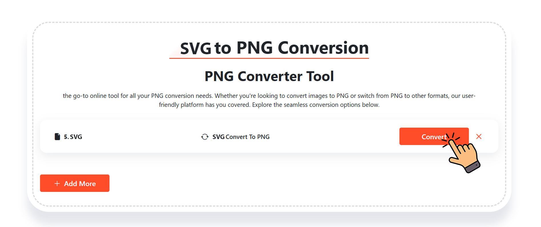 Click 'Convert'