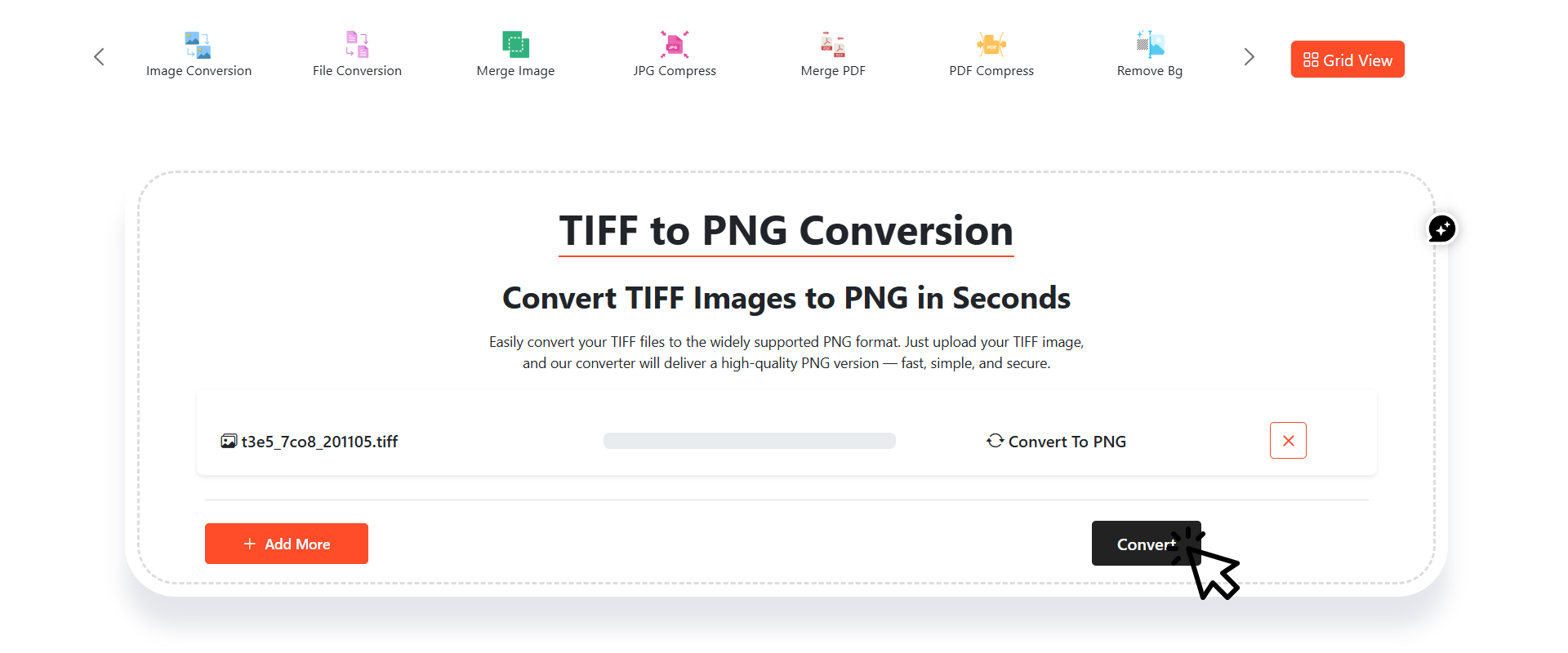 Click 'Convert'