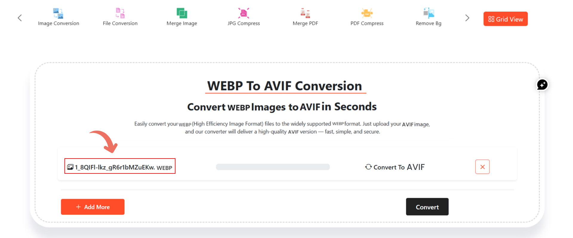 Click 'Convert'