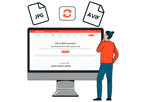 Effortless JPG to AVIF Conversion with A2ZConverter