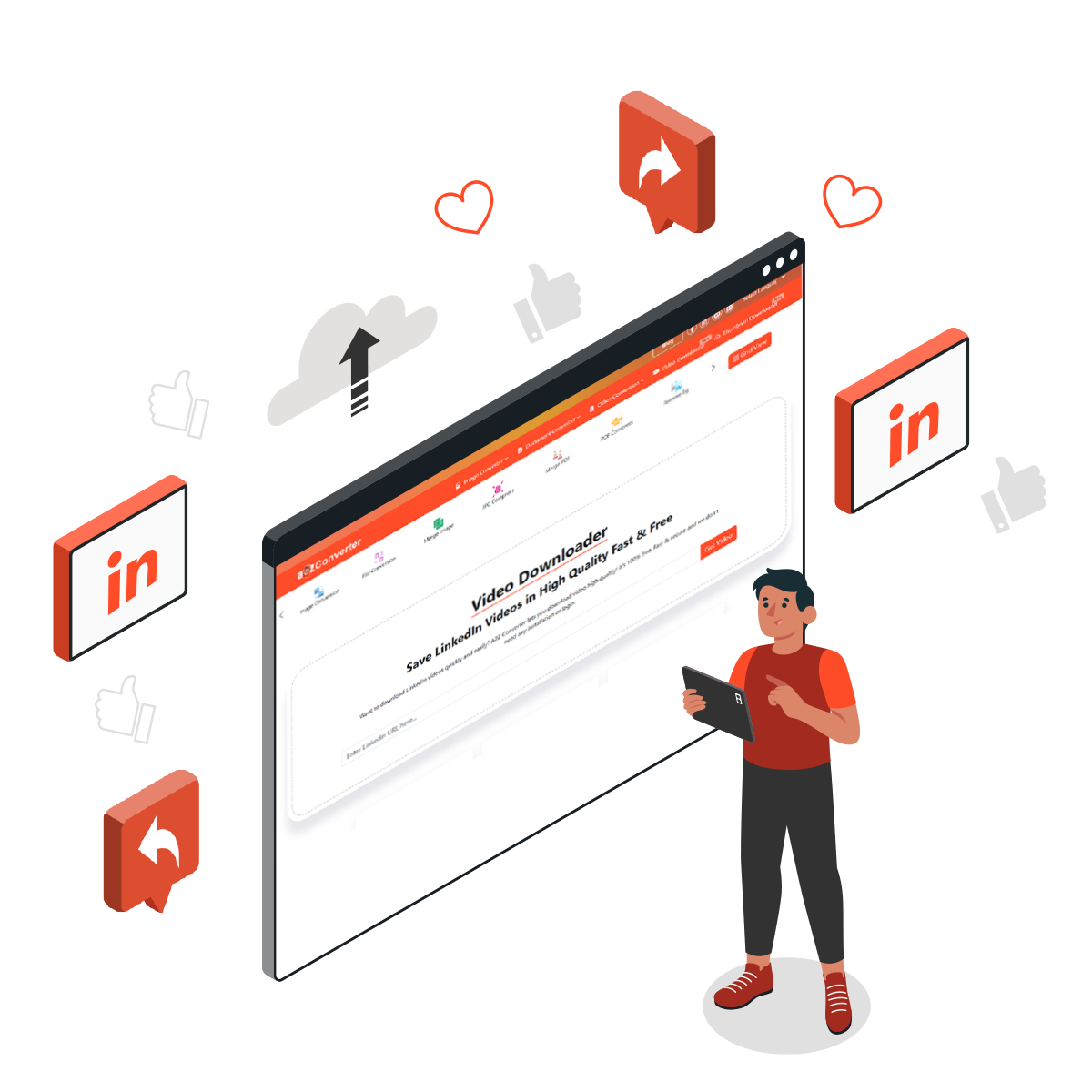 Linkedin Video Downloader – A2Z Converter