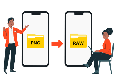 Why Convert PNG to RAW