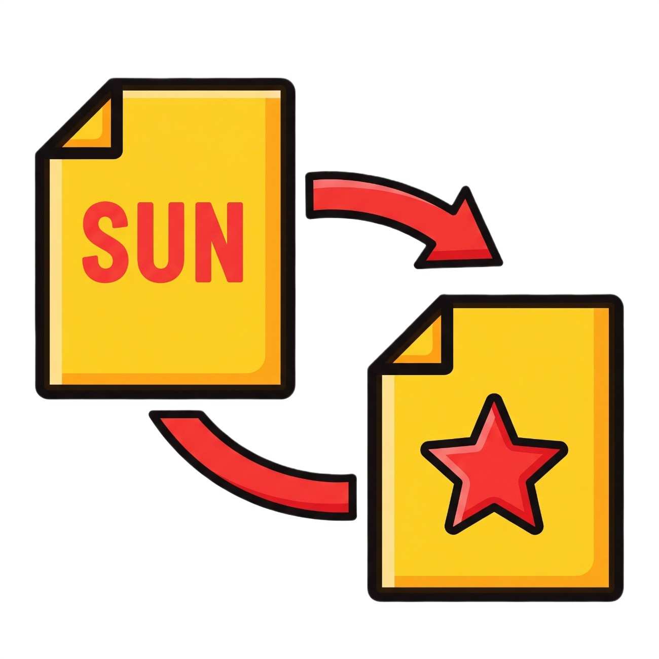 Sun Raster converter tool