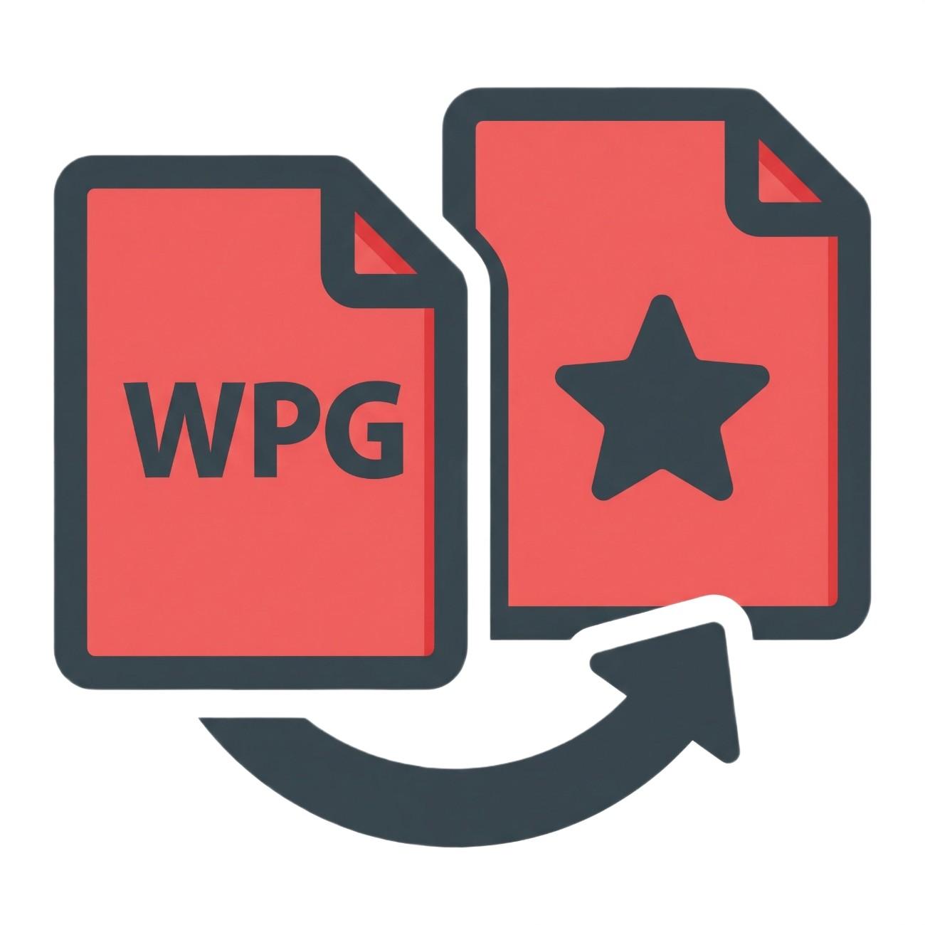 WordPerfect Graphics converter tool